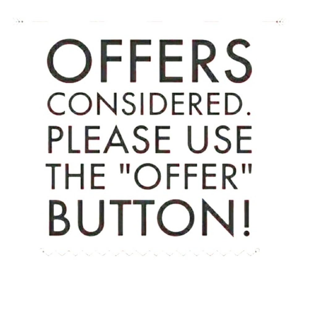 ⭐️ all reasonable offers considered